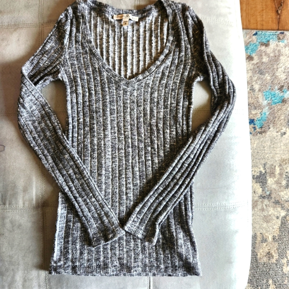 Express V Neck Sweater